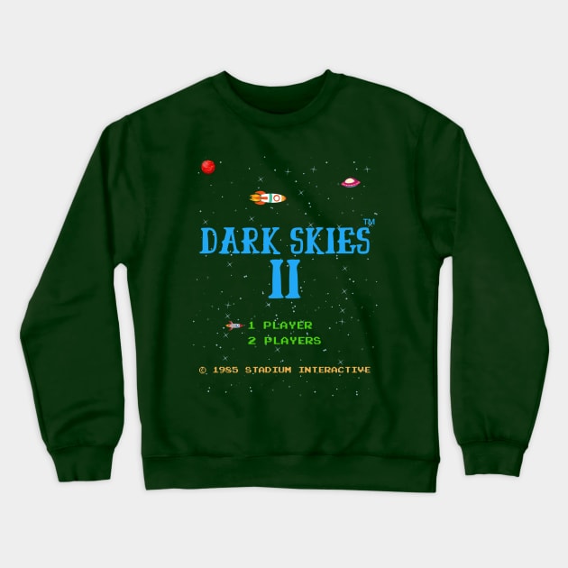 Dark Skies Crewneck Sweatshirt by LegitHooligan